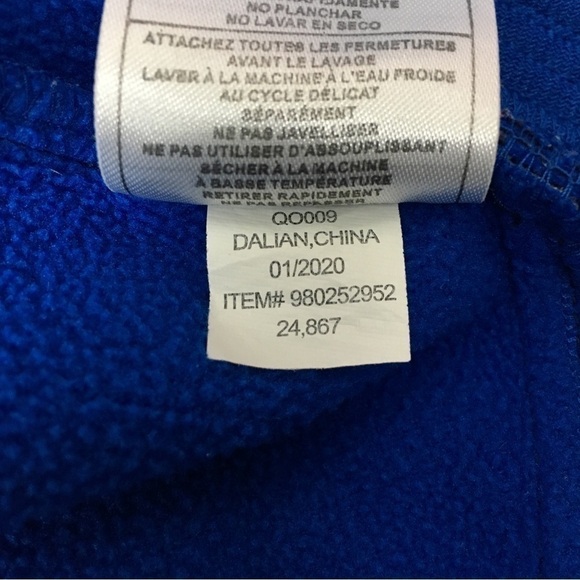 FREE COUNTRY Boy’s Ultimate Softshell Jacket Fleece Lined Reflective Size 5/6 - Picture 12 of 15